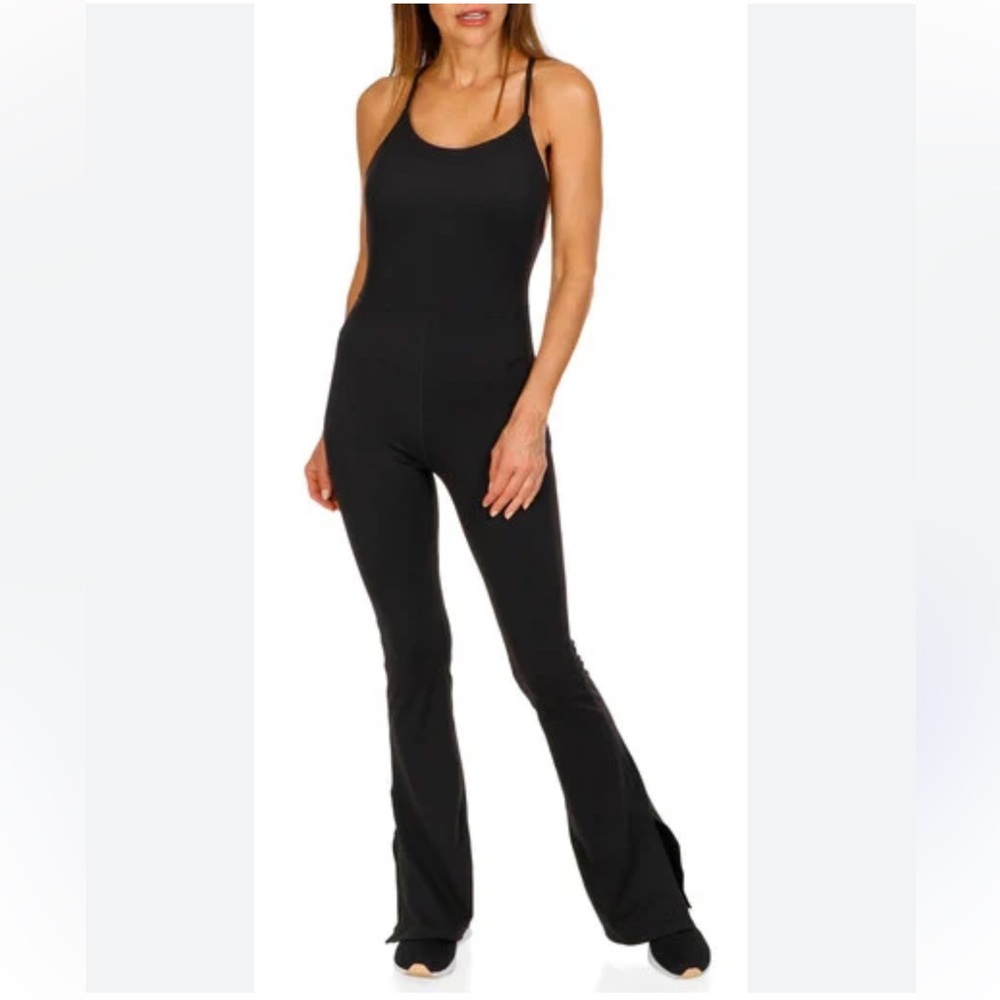 NWT Sage Elegant Black Women's Jumpsuit size large